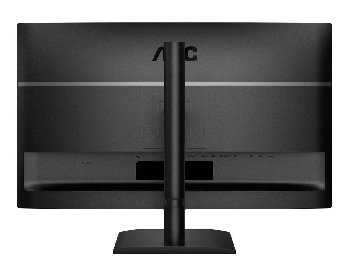 МОНИТОР 27" AOC Q27E4CV Black с поворотом экрана (IPS, 2560x1440, 120Hz, 4 ms, 178°/178°, 350 cd/m, 1500:1, +HDMI 2.0)