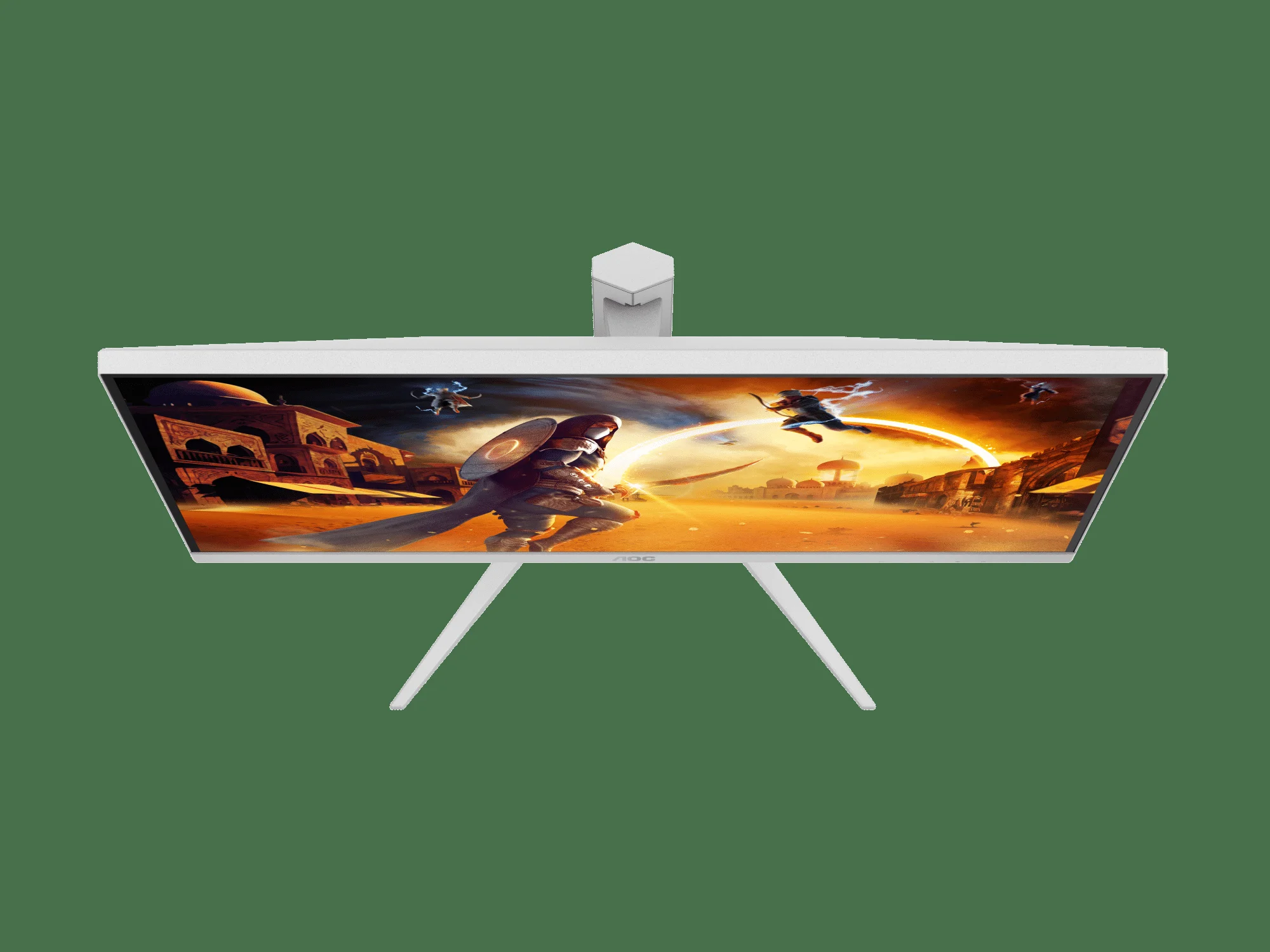 МОНИТОР 27" AOC Q27G4/WS WHITE с поворотом экрана (IPS, 2560x1440, 200Hz, 0.3 ms, 178°/178°, 450 cd/m, 1000:1, +HDMI 2.0