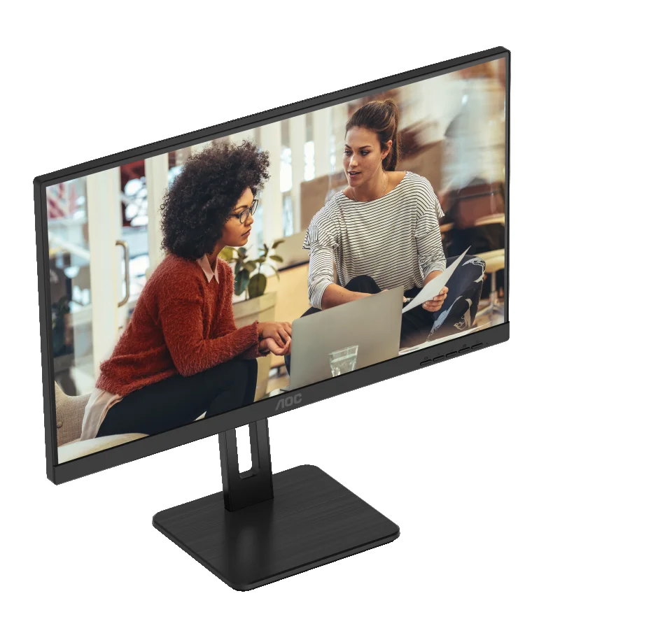 МОНИТОР 27" AOC U27E3UF Black с поворотом экрана (4K, IPS, 3840x2160, 4 ms, 178°/178°, 350 cd/m, 1000:1, +2xHDMI 2.0)