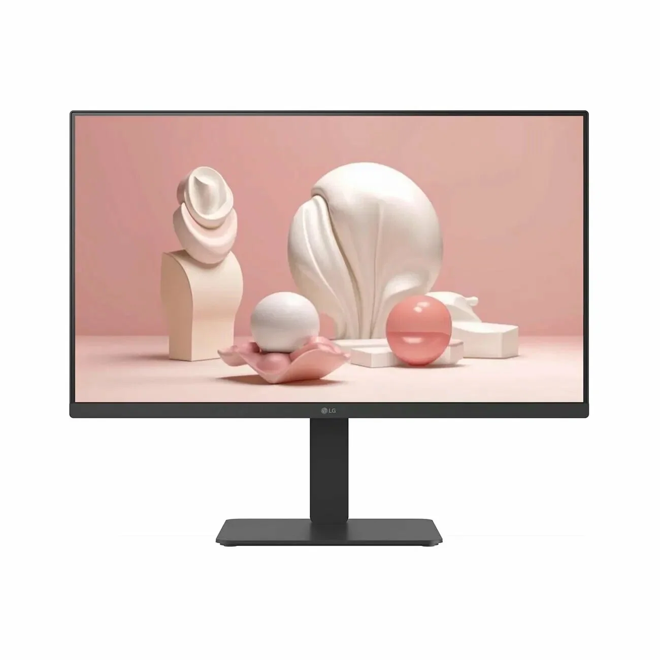 МОНИТОР 27" LG 27BA65QB-B Black с поворотом экрана (IPS, 2560x1440, 100Hz, 5 ms, 178°/178°, 350 cd/m, 1000:1, +HDMI 2.0)