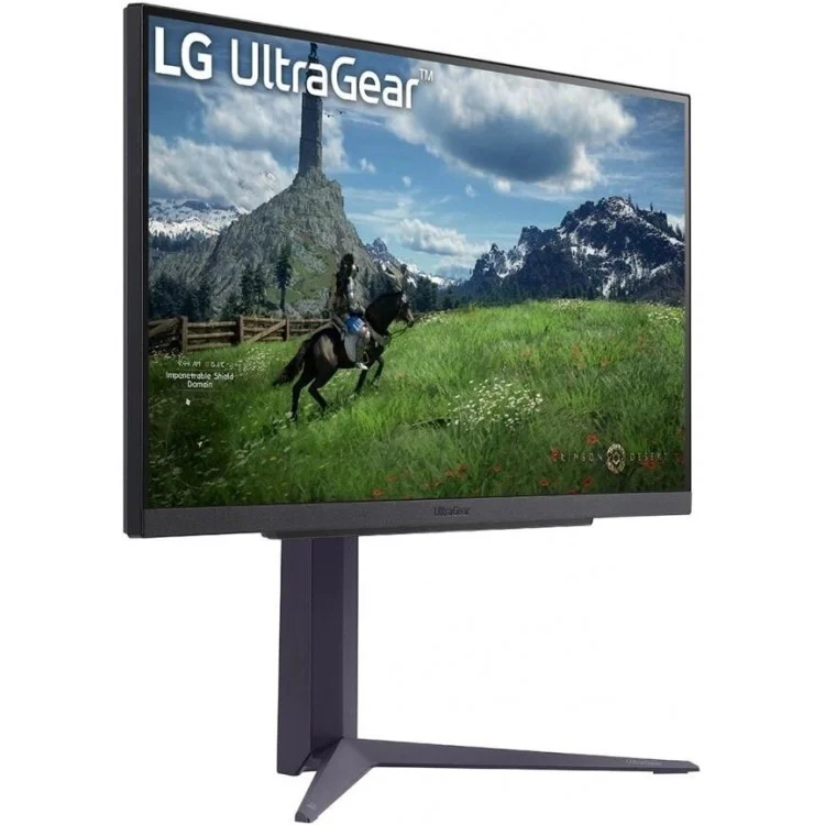 МОНИТОР 27" LG 27GS85Q-B Black с поворотом экрана (IPS, 2560x1440, 200Hz, 1 ms, 178°/178°, 400 cd/m, 1000:1,+2хHDMI 2.0)