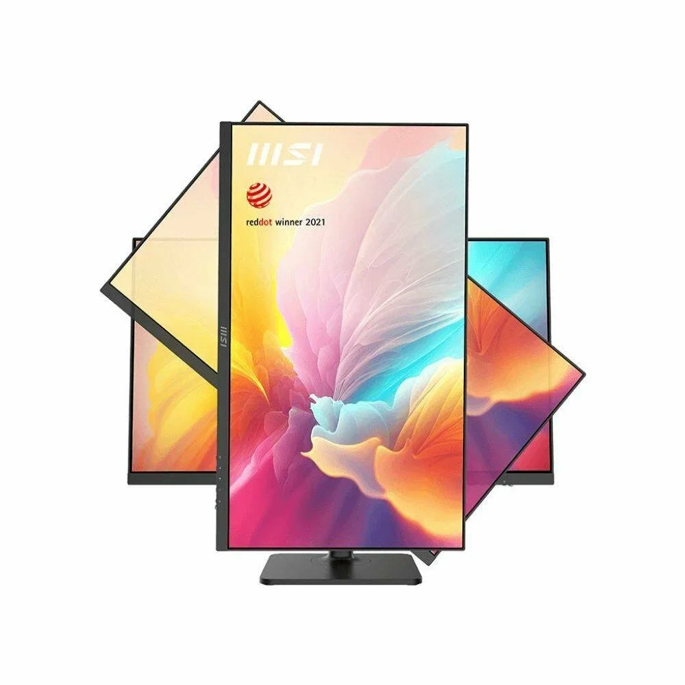 МОНИТОР 27" MSI Modern MD272QXP Black с поворотом экрана (IPS, 2560x1440, 100Hz, 4ms, 178°/178°, 400 cd/m², 1000:1)