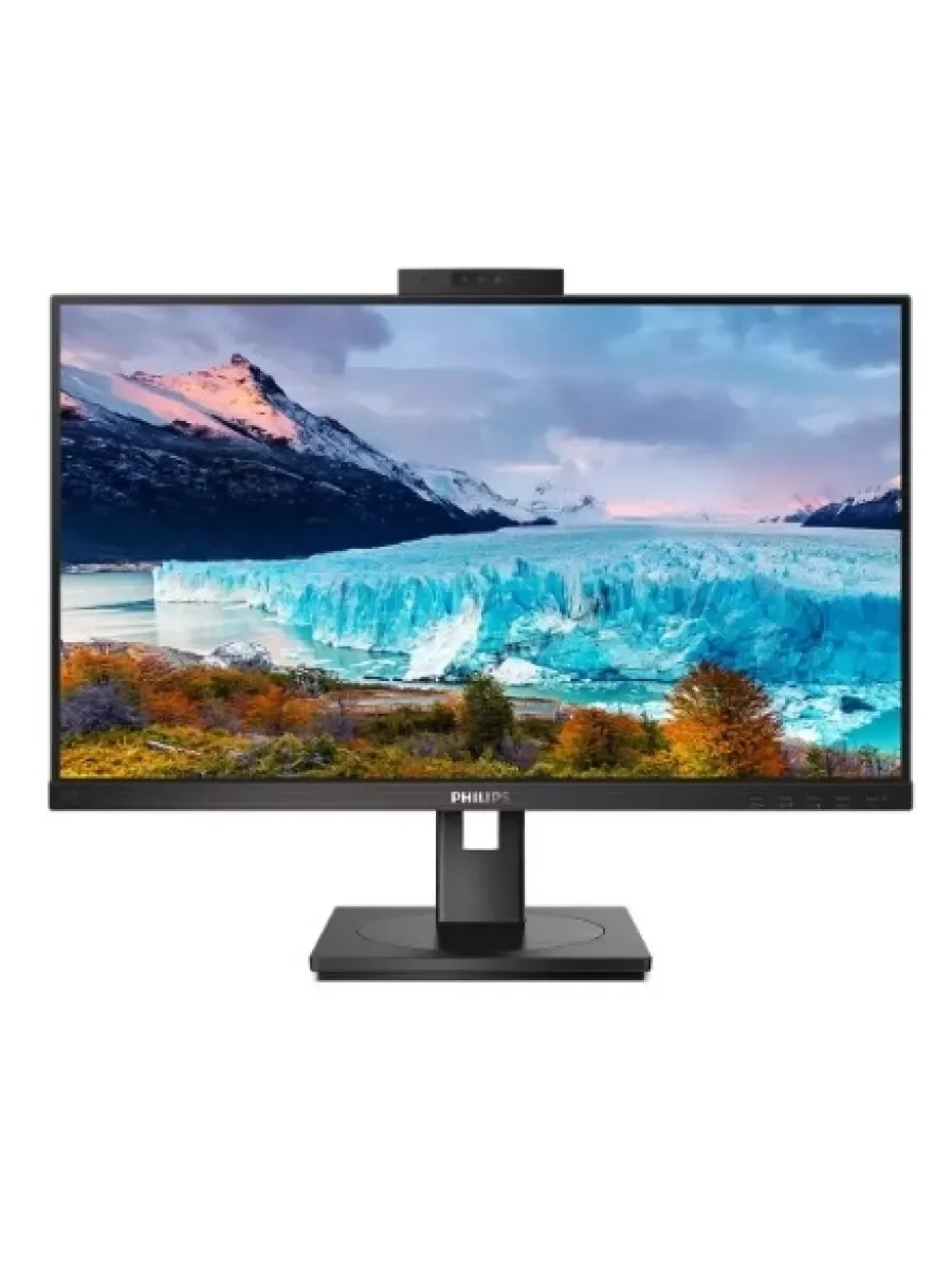 МОНИТОР 27" PHILIPS 272S1M/00 Black с поворотом экрана (IPS, 1920x1080, 75Hz, 4 ms, 178°/178°, 300 cd/m, 50M:1, +DVI)