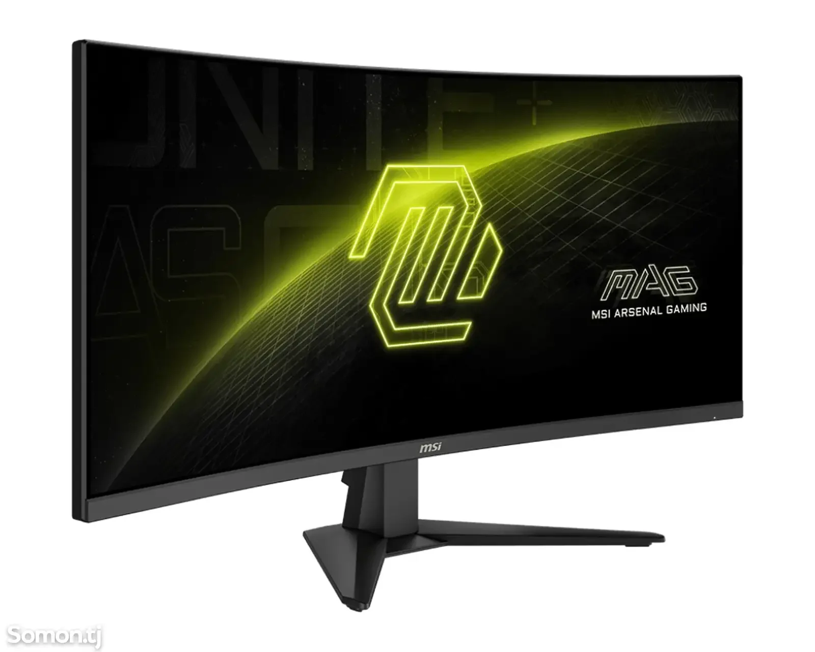 МОНИТОР 34" MSI MAG 346CQ Black  (VA,изогнутый, 3440x1440, 180Hz, 1ms, 178°/178°, 300 cd/m², 4000:1, +2x HDMI 2.0, +DP )