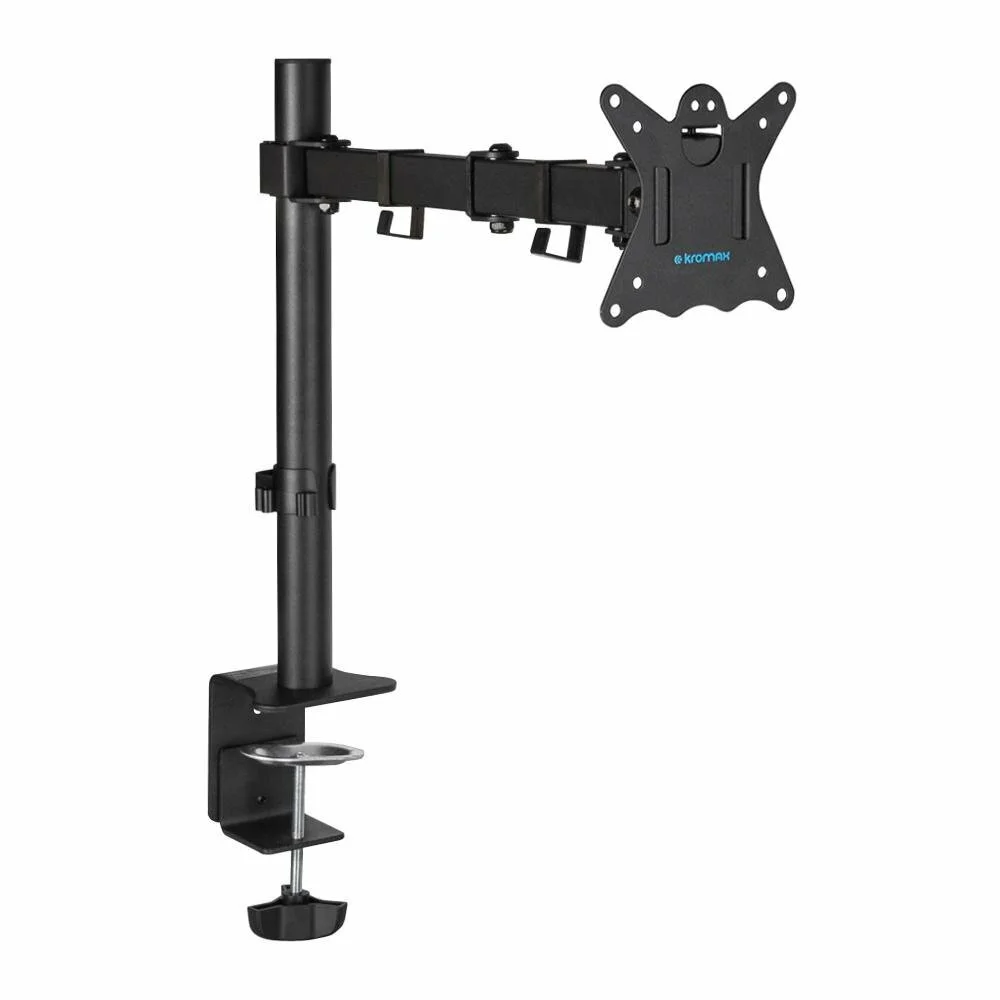 Кронштейн Kromax CASPER-507 черный для мониторов LCD 10"-34", настольный, VESA 75x75/100x100, нагрузка до 10 кг