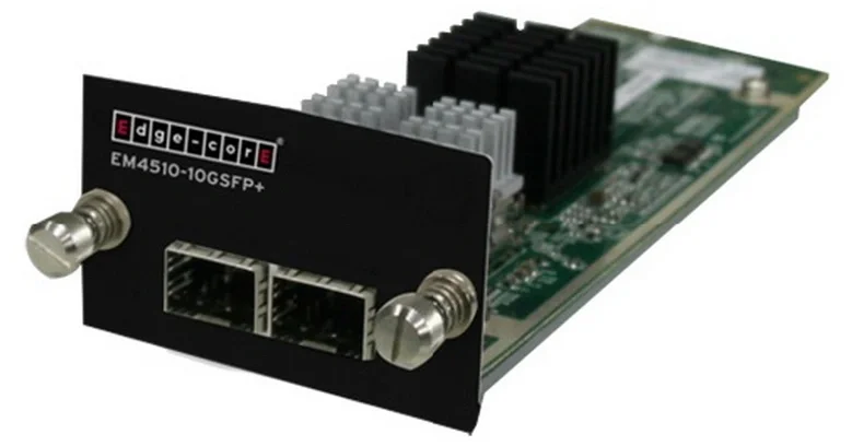КоммутаторEM4510-10GSFP+ Edge-corE 2x10G SFP+ optional uplink module for ECS4510 and ECS4620 Series 1