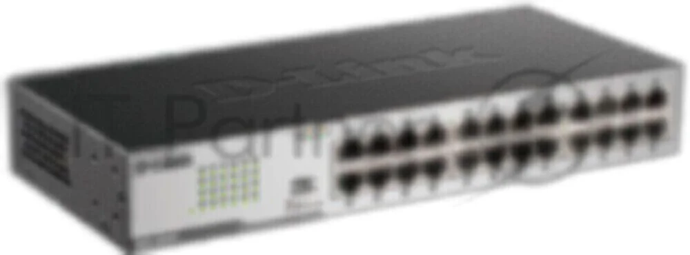Неуправляемый коммутатор D-Link DGS-1024D/J1A с 24 портами 10/100/1000Base-T