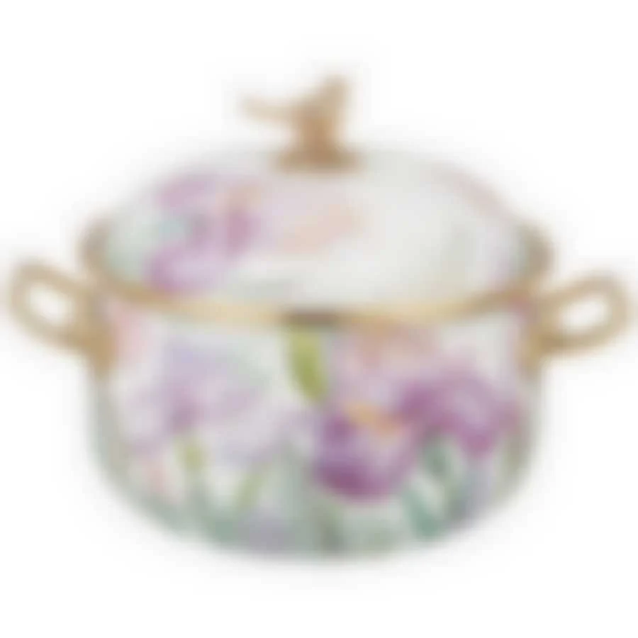 КАСТРЮЛЯ ЭМАЛИРОВАННАЯ AGNESS С КРЫШКОЙ, СЕРИЯ IRISES, 2,1Л, ДИА.16СМ ПОДХОДИТ ДЛЯ ИНД. ПЛИТ