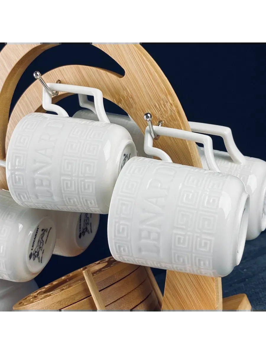 140-110 Кофейный набор 12пр. 130мл BAMBOO в под.уп.(х12)Фарфор