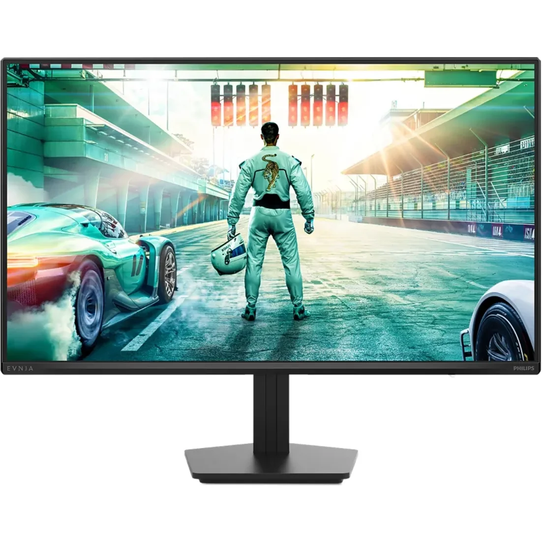 МОНИТОР 27" PHILIPS 27B2N4500/00 Silver-Black с поворотом экрана (IPS, 2560x1440, 120Hz, 4 ms, 178°/178°, 350 cd/m, 1500