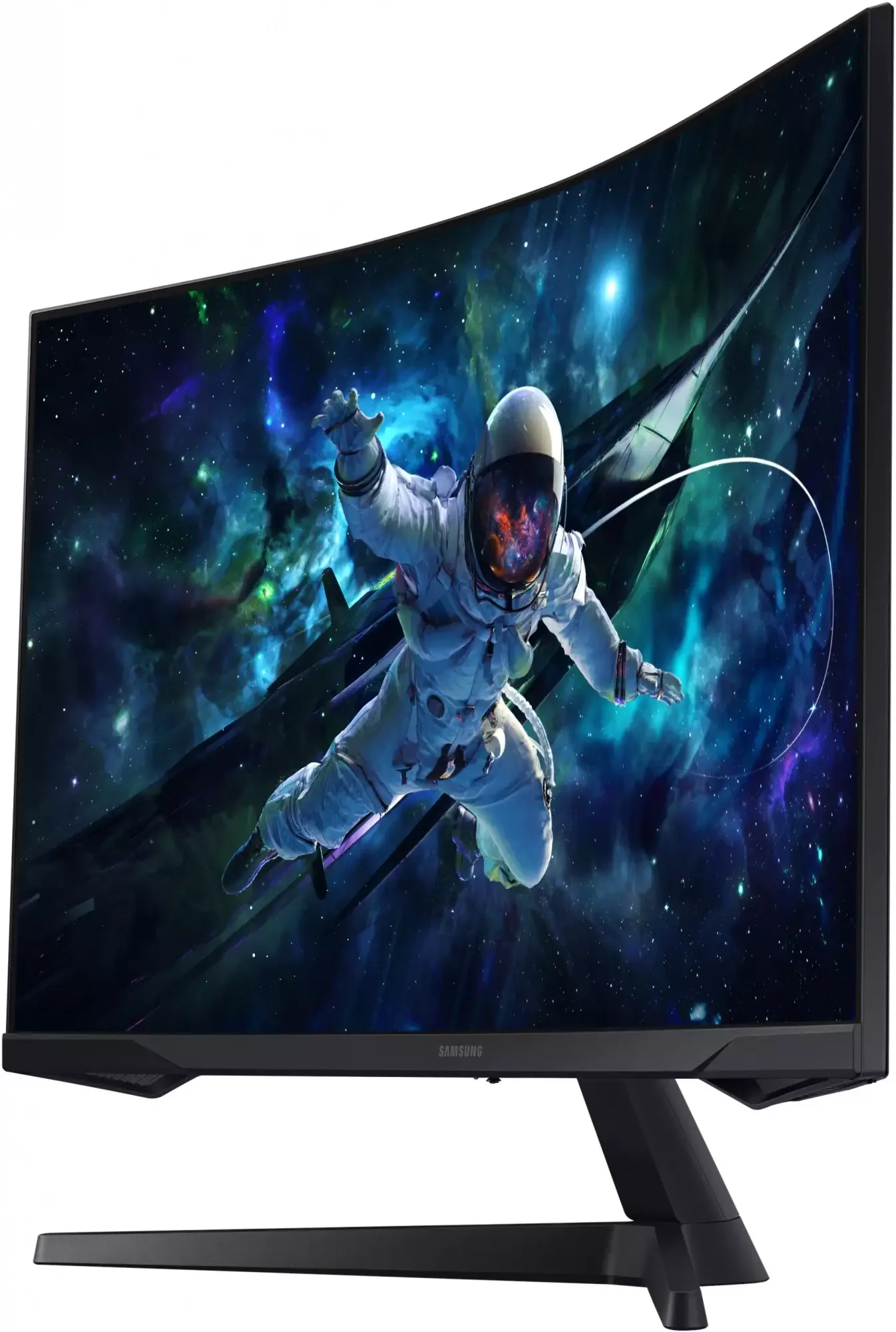 МОНИТОР 27" Samsung S27CG550EI Black (VA, изогнутый, 2560x1440, 165Hz, 1 ms, 178°/178°, 300 cd/m, 2500:1, +НDMI, +DP)