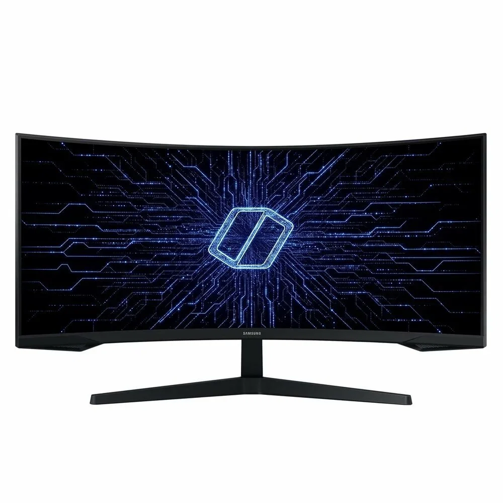 МОНИТОР 34" Samsung LC34G55TWWPXEN Black (VA, изогнутый, 3440x1440, 165Hz, 1 ms, 178°/178°, 250 cd/m, 2500:1, +НDMI)