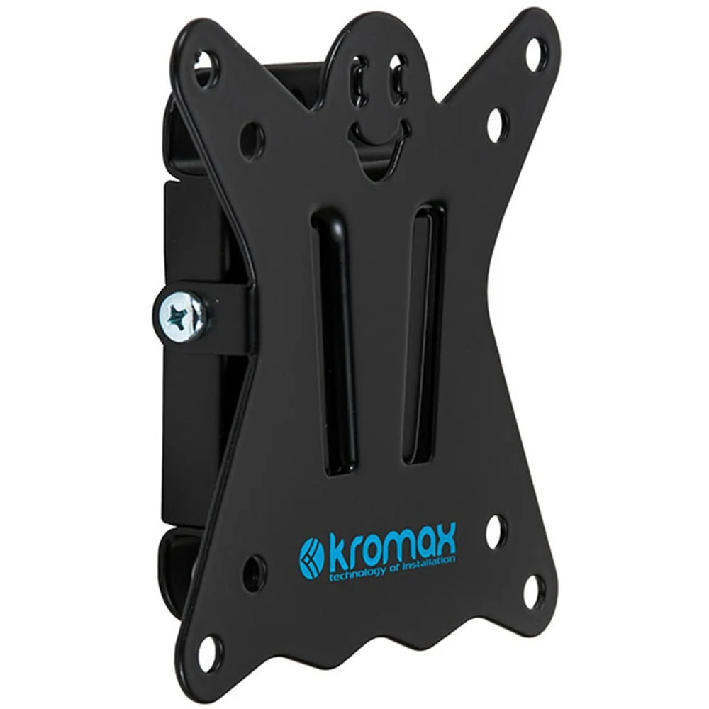 Кронштейн Kromax CASPER-100 черный для TV 10"-32", настенный фиксированный, max VESA 100x100, от стены 21мм