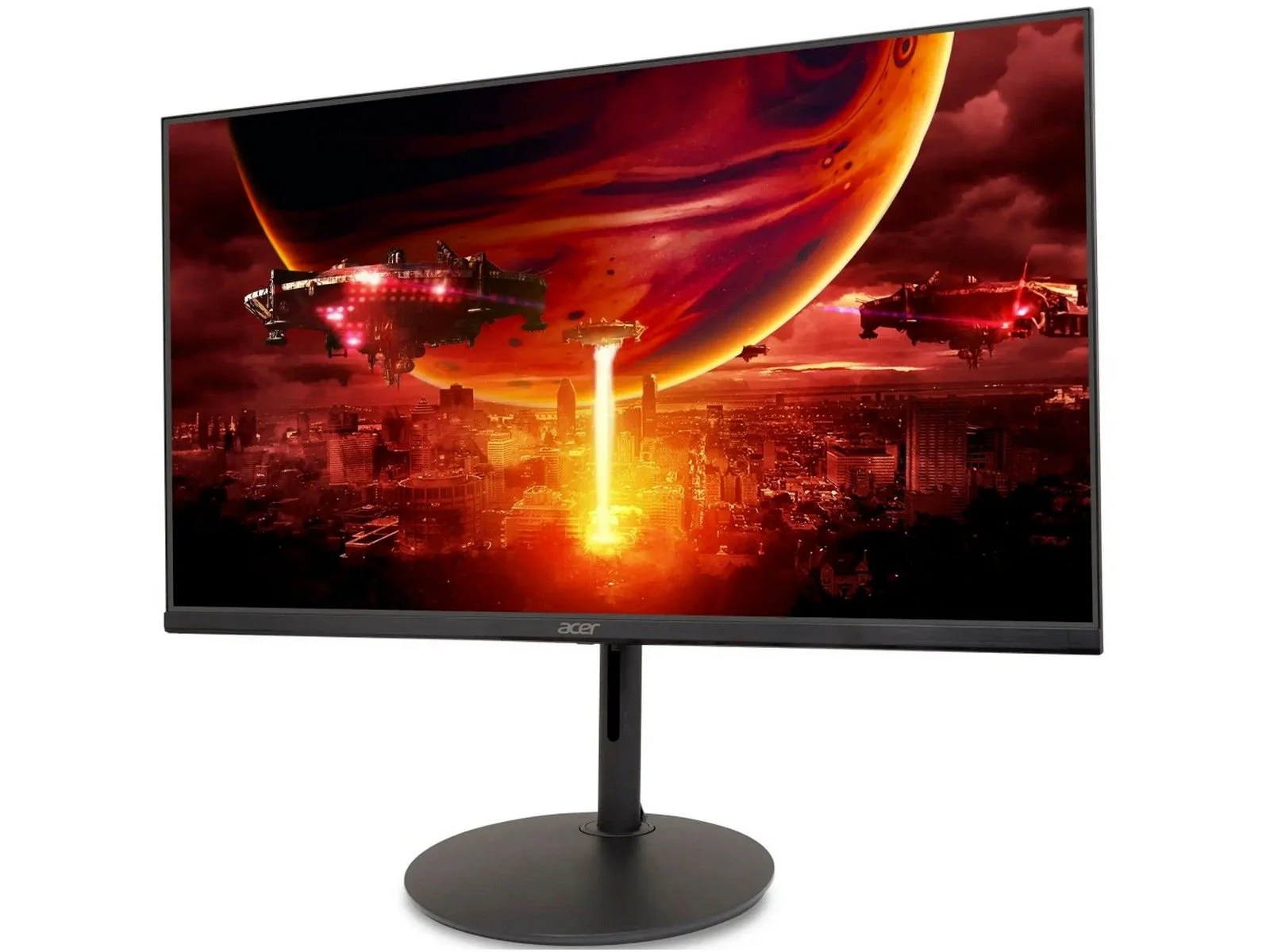 Монитор Acer XF273P6bipr 27'', ZeroFrame, черный, IPS, 1920x1080, 1ms, 250cd, 144Hz, HDMI(1.4), DP(1.2), FreeSync, h. adj 150, Vesa:100x100