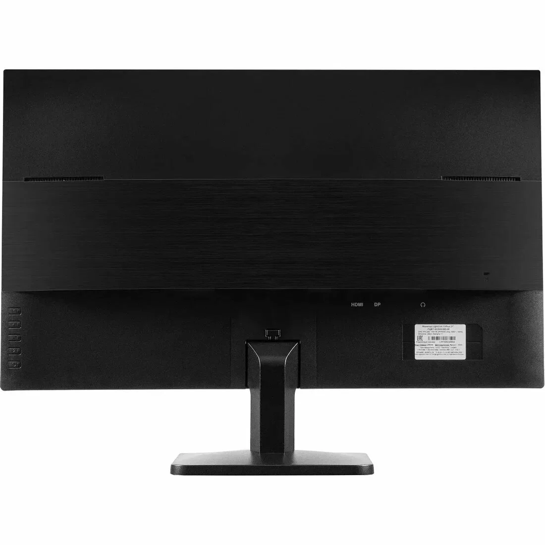 Монитор LightCom V-Plus ПЦВТ.852859.600-06 27" IPS 2560x1440, 100 Гц, 4 мс, 16:9, 300 кд/м², 1xHDMI, 1xDP, черный