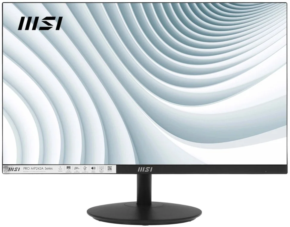 Монитор MSI 23.8" Pro MP242 E14A черный IPS LED 16:9 HDMI M/M матовая 1500:1 300cd 178гр/178гр 1920x1080 144Hz VGA DP FHD 3.1кг