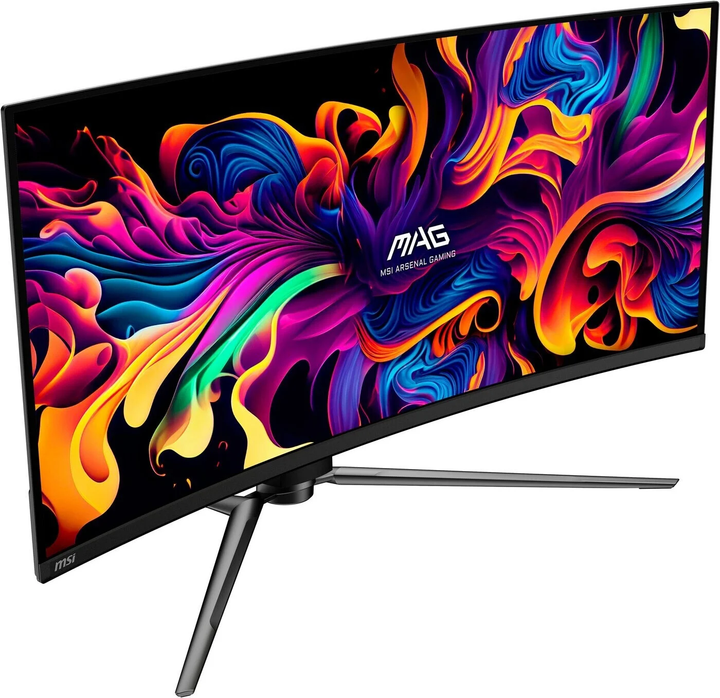 Монитор MSI 34,18" MPG 341CQPX QD-OLED 1800R, 21:9, UWQHD, 0,03ms, 240Hz, HDMI, DP, USB-C, HAS