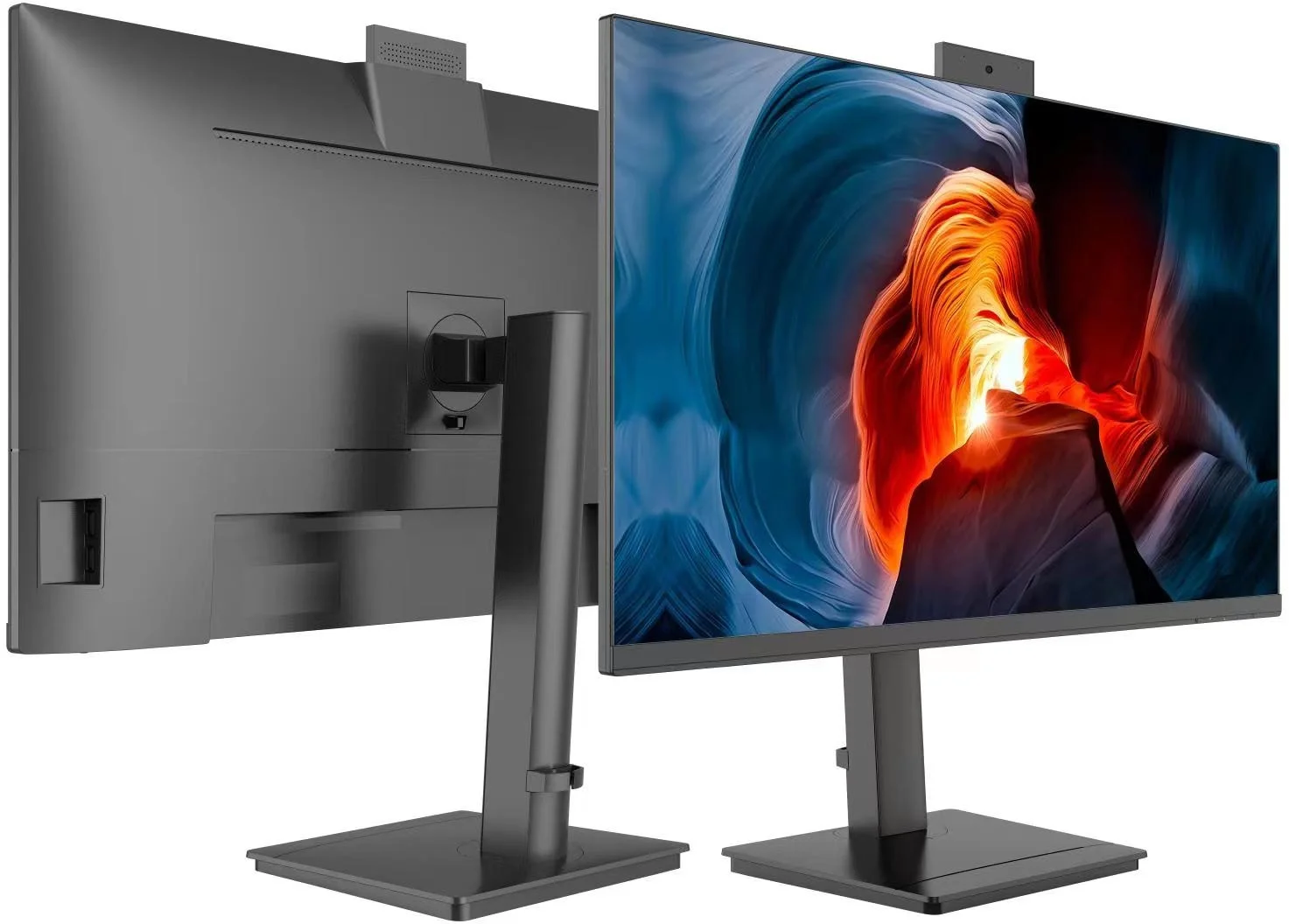 Монитор NPC MF2712-B 27" IPS 1920x1080, 100 Гц, 4 мс, 16:9, 300 кд/м2, 1xHDMI, 1хDP, 1xVGA, 1x3.5 мм, 3xUSB 3.2 Gen 1 Type-A, черный