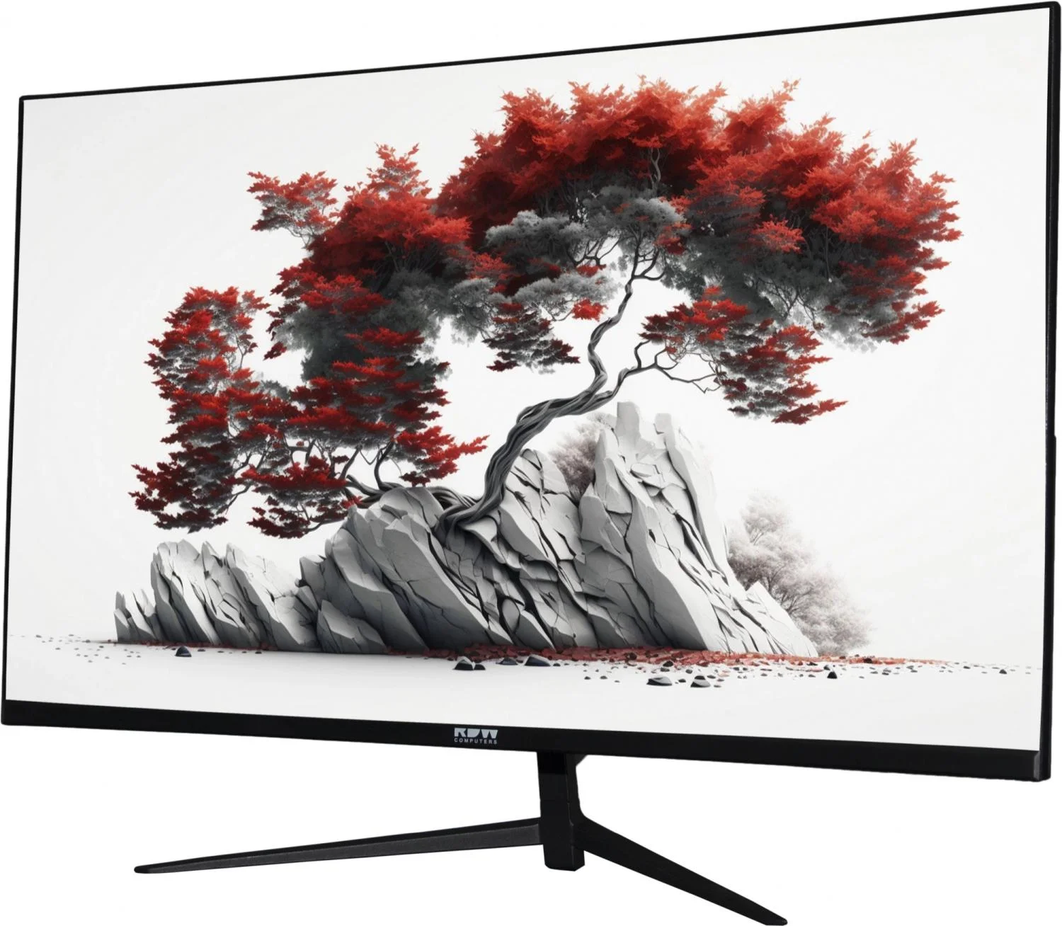 Монитор RDW Computers 27" RDW2701K черный IPS 1ms HDMI M/M матовая HAS Piv 350cd 178гр/178гр 2560x1440 100Hz DP QHD (RUS)