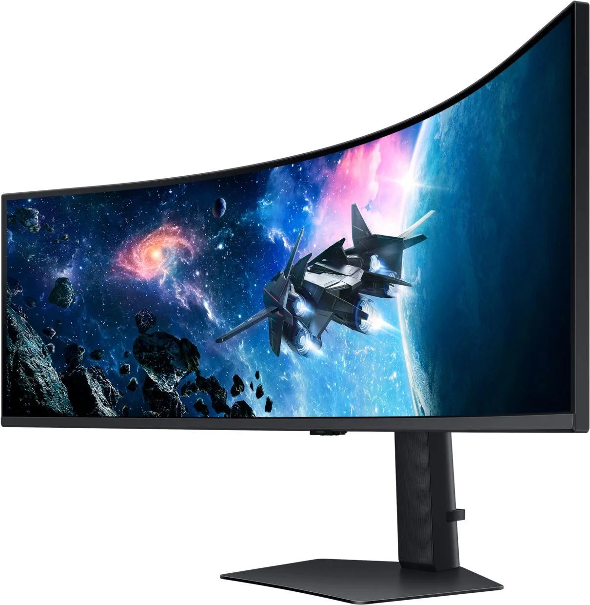 Монитор Samsung 49" S49CG954EMXUE черный VA LED 1ms 32:9 M/M полуматовая HAS 450cd 178гр/178гр 5120x1440 240Hz DP DQ USB 15.6кг