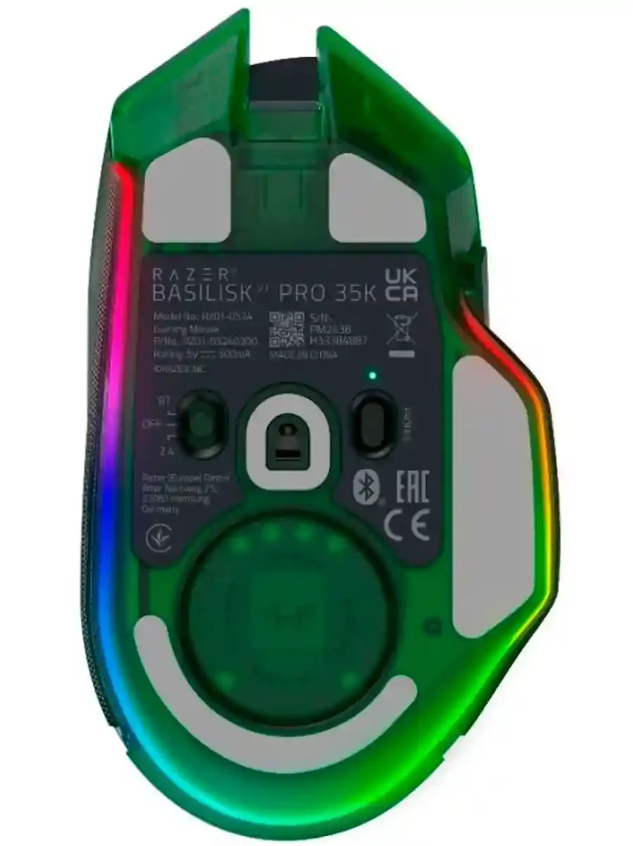 Игровая мышь Razer Basilisk V3 Pro 35K - Phantom Green Ed.