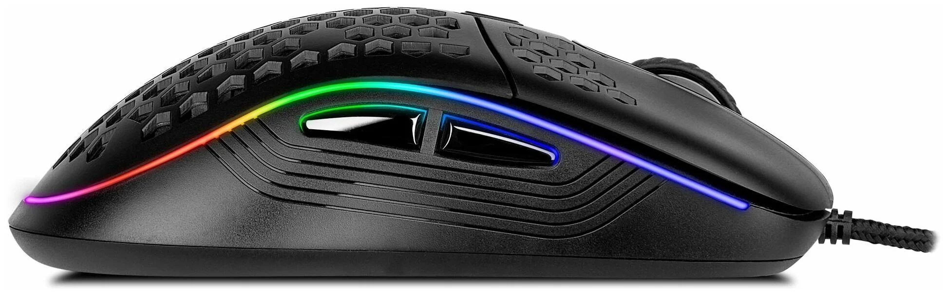 Игровая мышь SVEN RX-G860 чёрная (8 кнопок, 12800 dpi, USB, RGB подсветка )