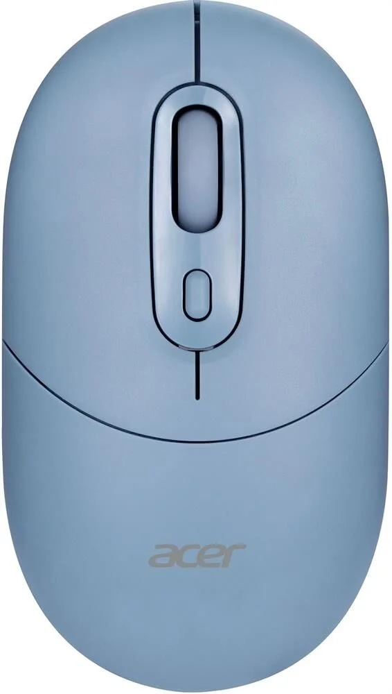 Мышь Acer OMR504 голубой оптическая 3200dpi silent беспров. BT/Radio USB 4but (ZL.MCE11.01E)