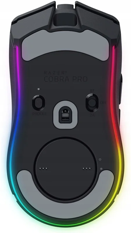 Мышь Razer Cobra Pro черный оптическая (30000dpi) беспроводная BT/Radio USB для ноутбука (8but)