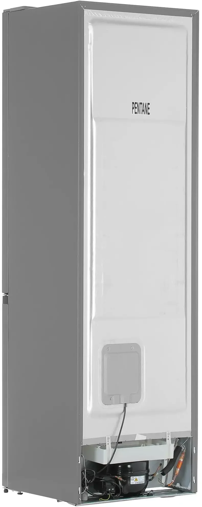 Холодильник Gorenje NRK6201ES4 серебристый двухкамерный 235/96 л морозилка снизу, No Frost