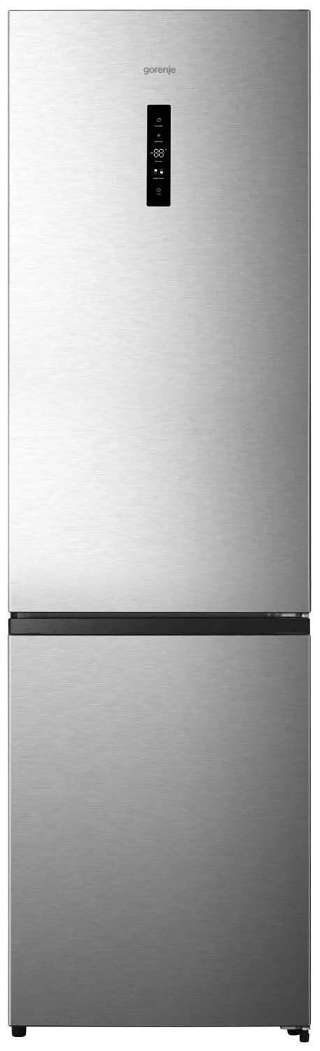Холодильник Gorenje NRK620FAXL4 серый двухкамерный 238/86л морозилка снизу, No Frost