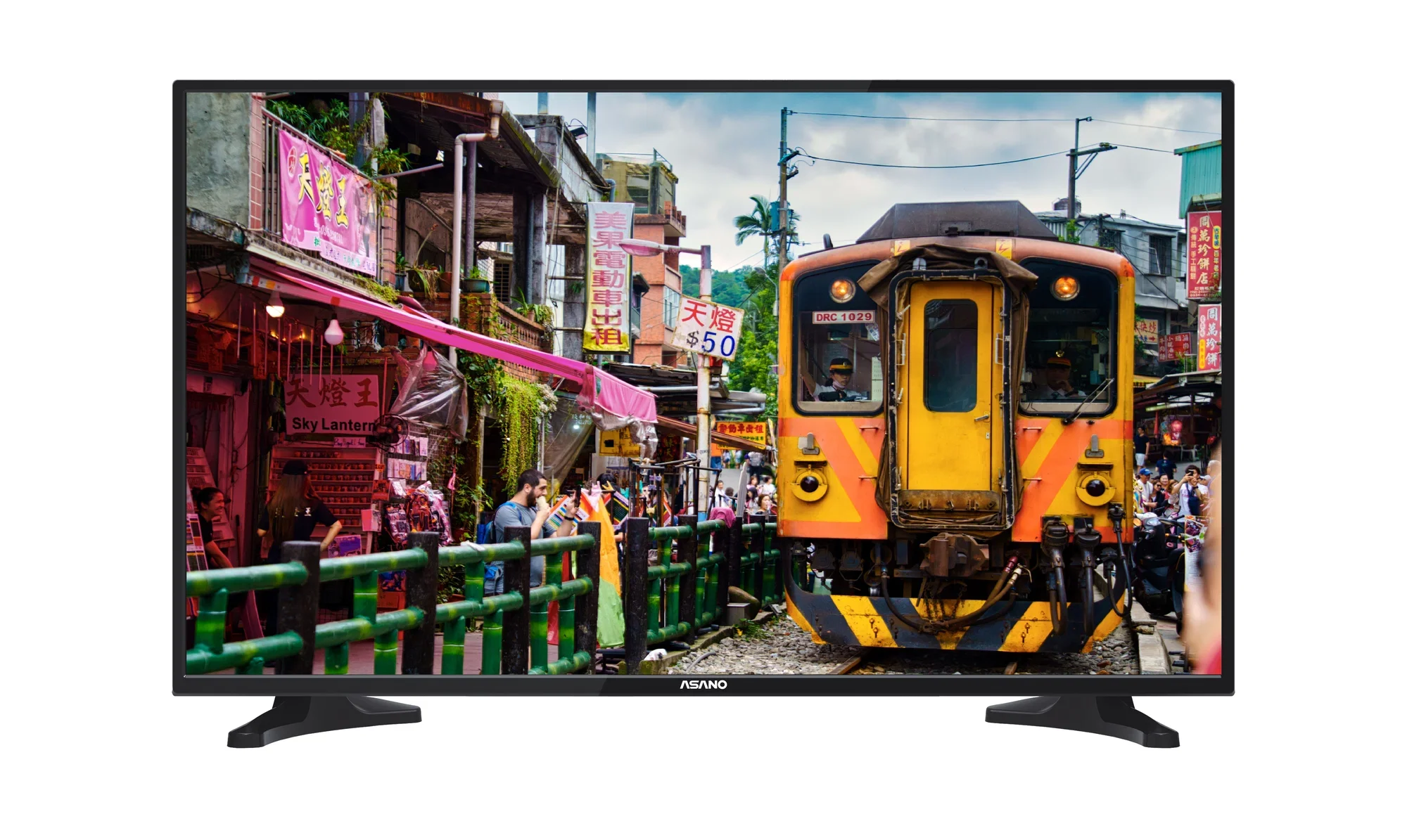 Телевизор Asano 43" 43LF1010T черный LED FHD 60Hz