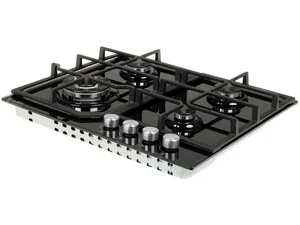 Газовая варочная панель LEX GVG 640-1 BLгазовая 1000-3500Вт 4конфорки газ контроль