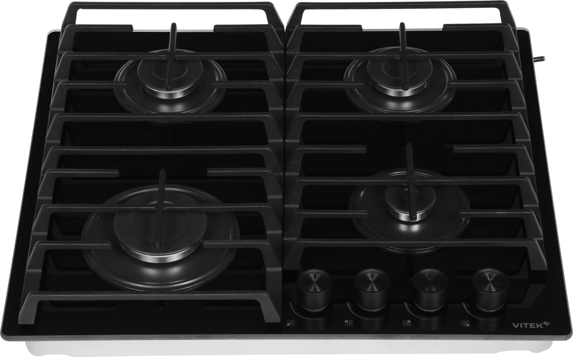 Газовая варочная панель Vitek VGH 6420 BG стекло черное
