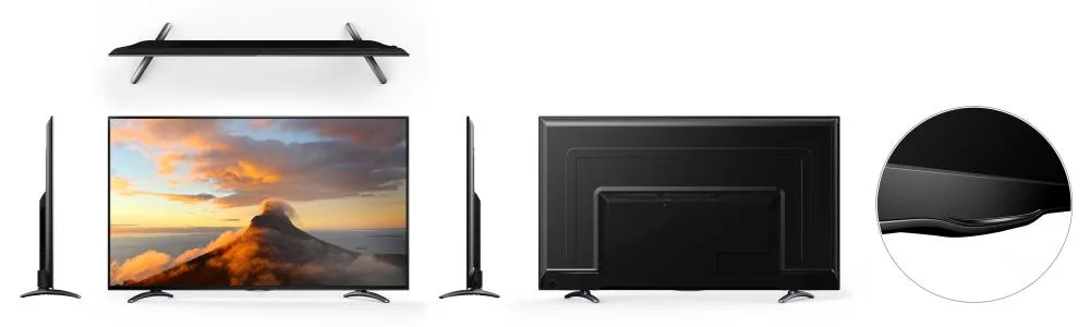 Телевизор LED 50" LEFF 50U680T черный 3840 x 2160 Direct LED 4K UHD 60Hz SALUT
