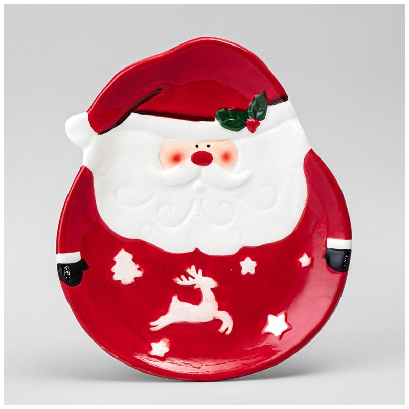 ARTI-M "CHRISTMAS HOLIDAYS" ТАРЕЛКА ЗАКУСОЧНАЯ 26,5*23*3 СМ