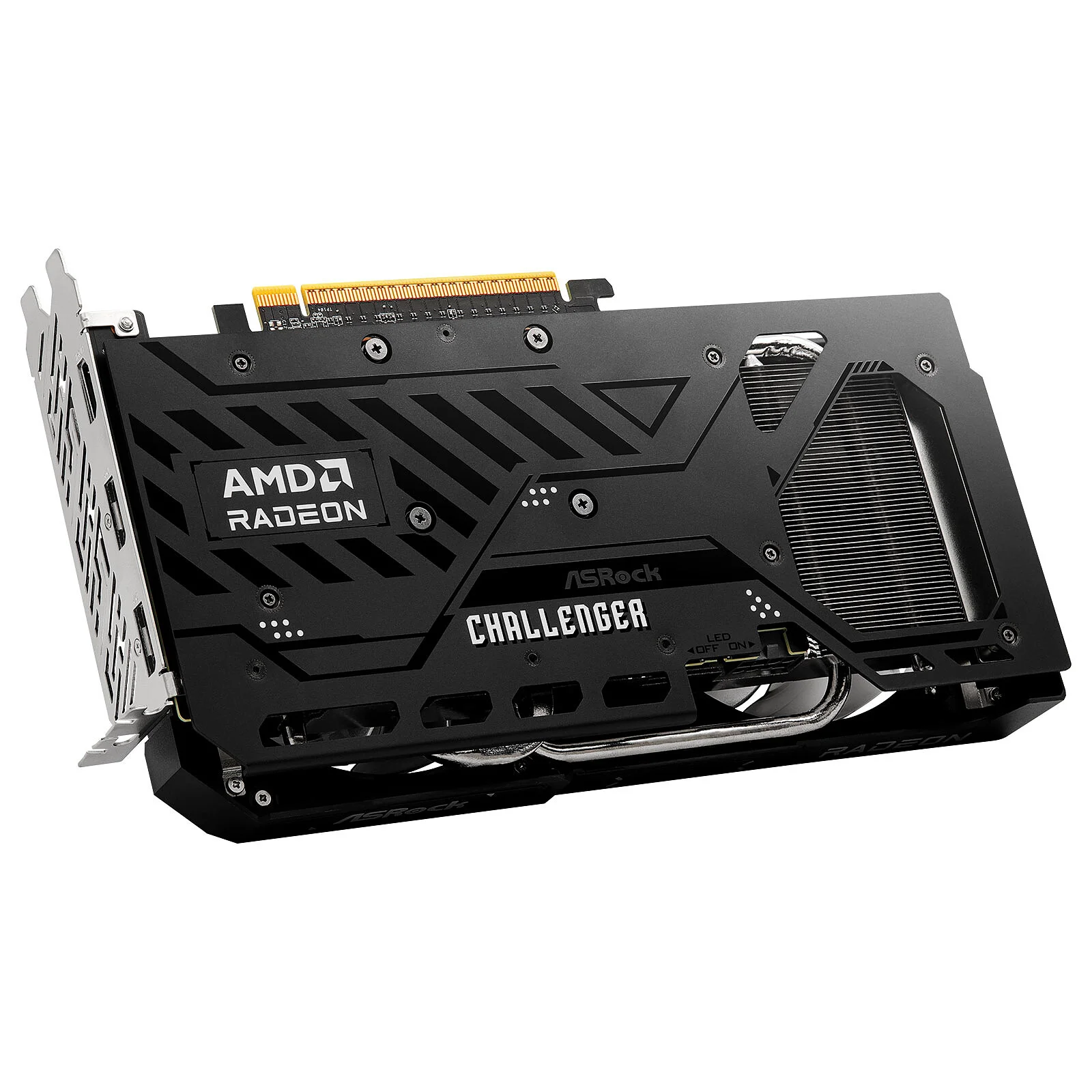 Видеокарта PCIE16 RX 9060 8GB RX9060 CL 8G ASROCK