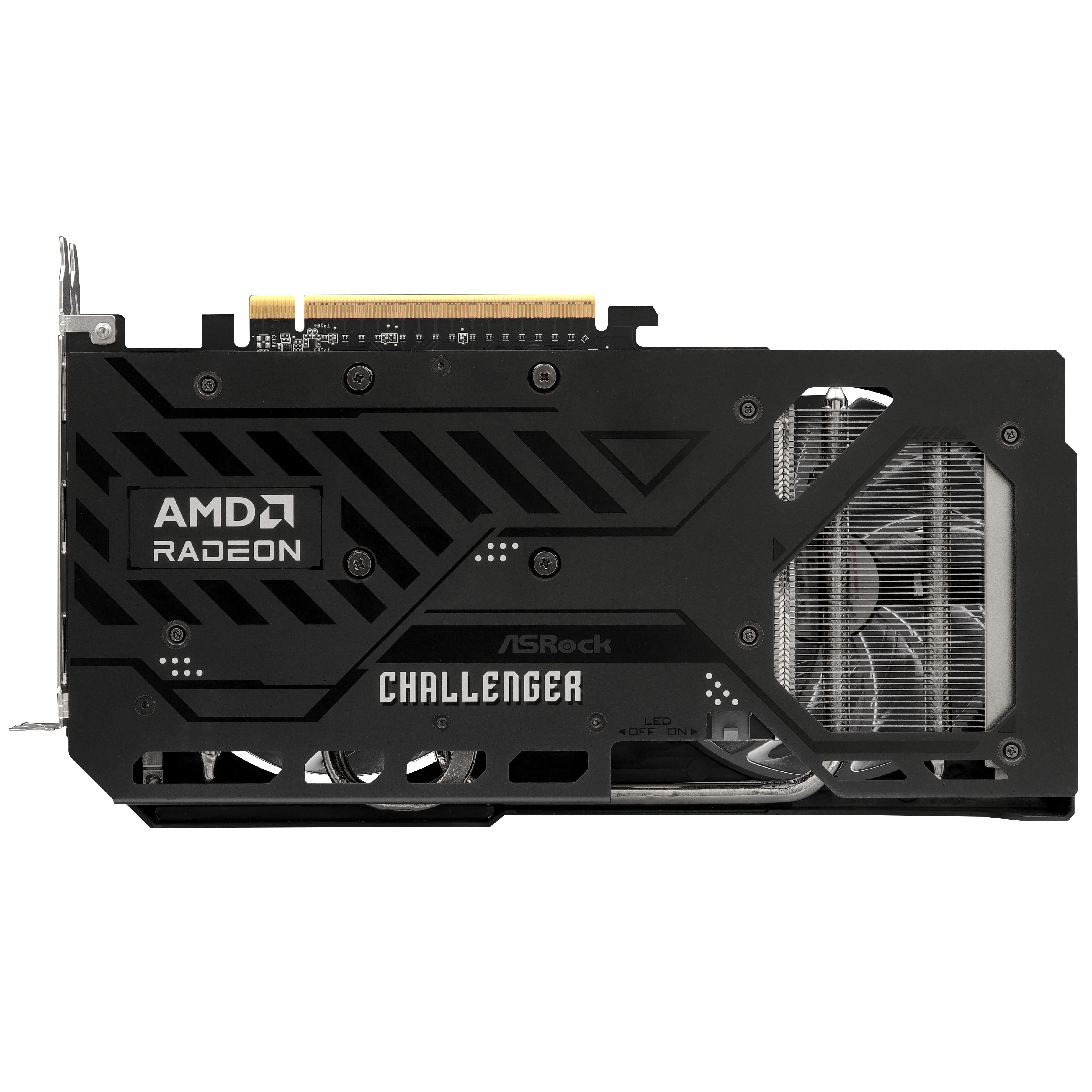 Видеокарта PCIE16 RX 9060 8GB RX9060 CL 8G ASROCK