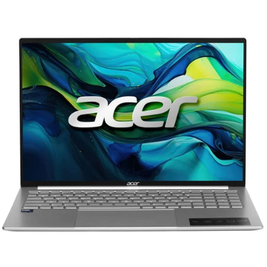 Ноутбук Acer Swift Lite SFL16-51M-54BL Core Ultra 5 115U 16Gb SSD512Gb Intel Graphics 16" IPS WUXGA (1920x1200) без ОС silver WiFi BT Cam 4810mAh (NX.
