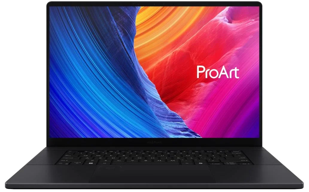Ноутбук Asus ProArt P16 H7606WR-SE005X Ryzen AI 9 HX 370 32Gb SSD2Tb NVIDIA GeForce RTX5070Ti 12Gb 16" OLED Touch 4K (3840x2400) Windows 11 Pro black