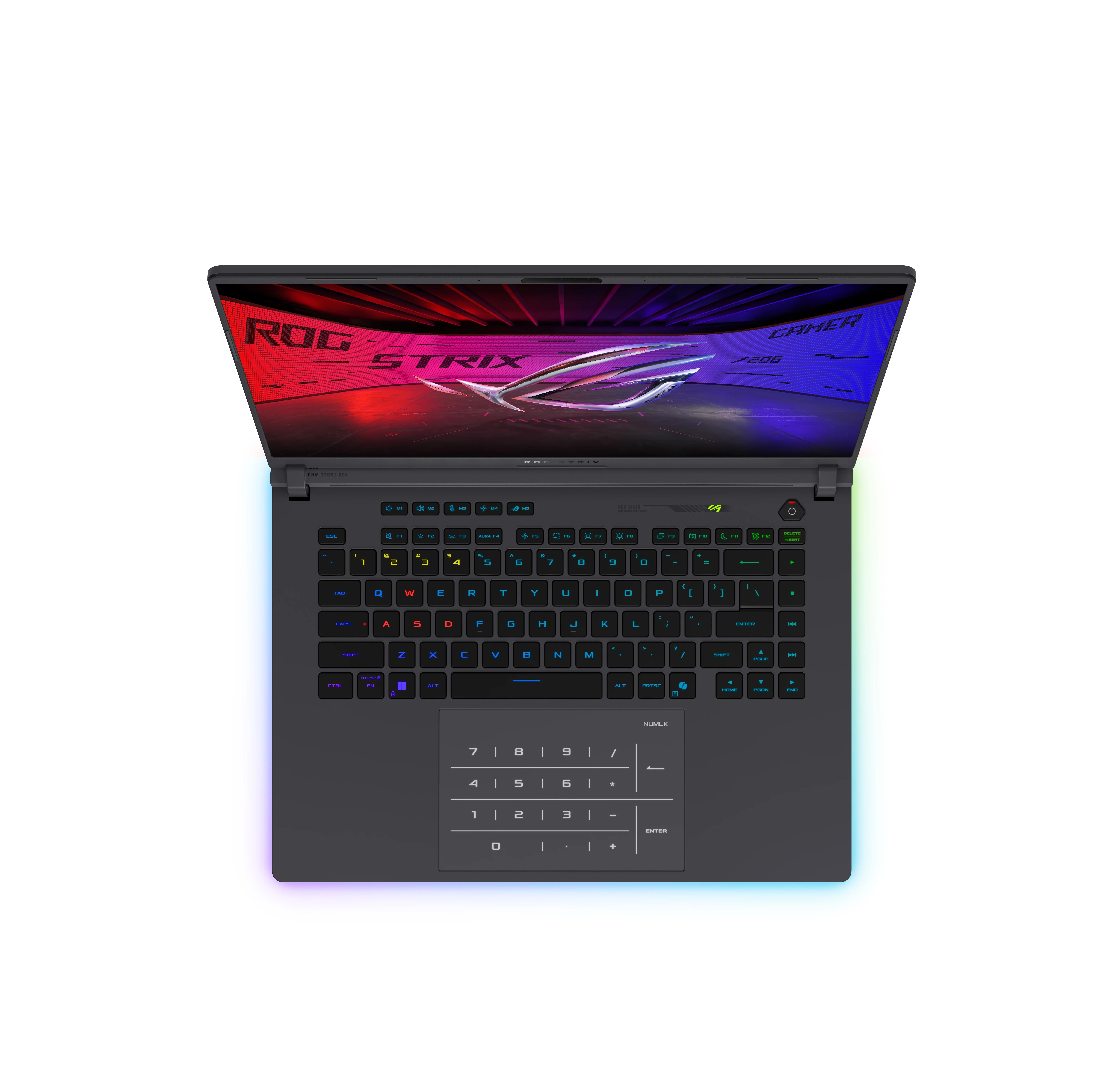 Ноутбук Asus ROG Strix G16 G615JMR-S5202 Core i7 14650HX 16Gb SSD1Tb NVIDIA GeForce RTX 5060 8Gb 16" IPS WQXGA (2560x1600) без ОС grey WiFi BT Cam (90