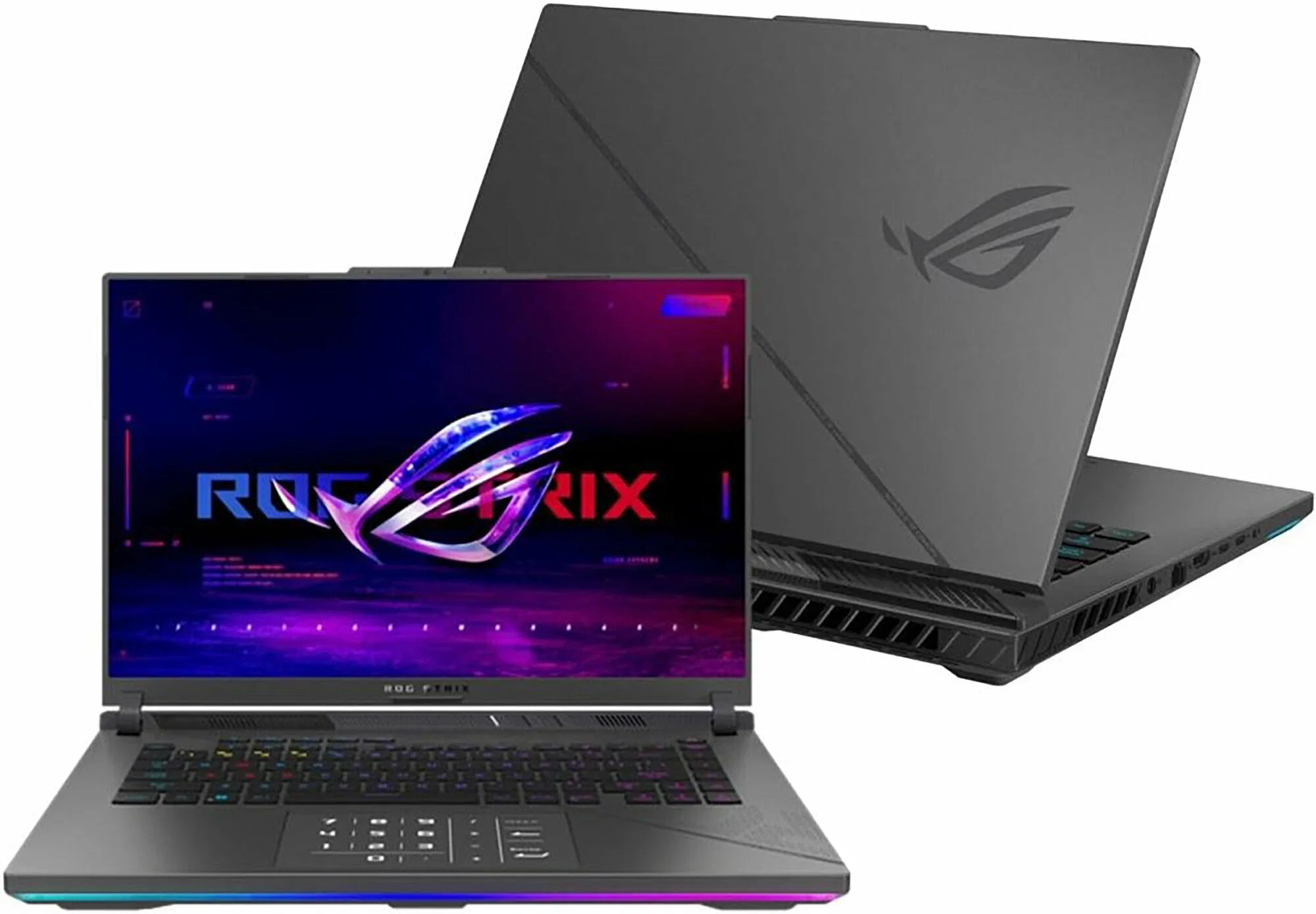 Ноутбук Asus ROG Strix G16 G615LR-S5162 Core Ultra 7 255HX 16Gb SSD1Tb NVIDIA GeForce RTX5070Ti 12Gb 16" IPS WQXGA (2560x1600) без ОС grey WiFi BT Cam