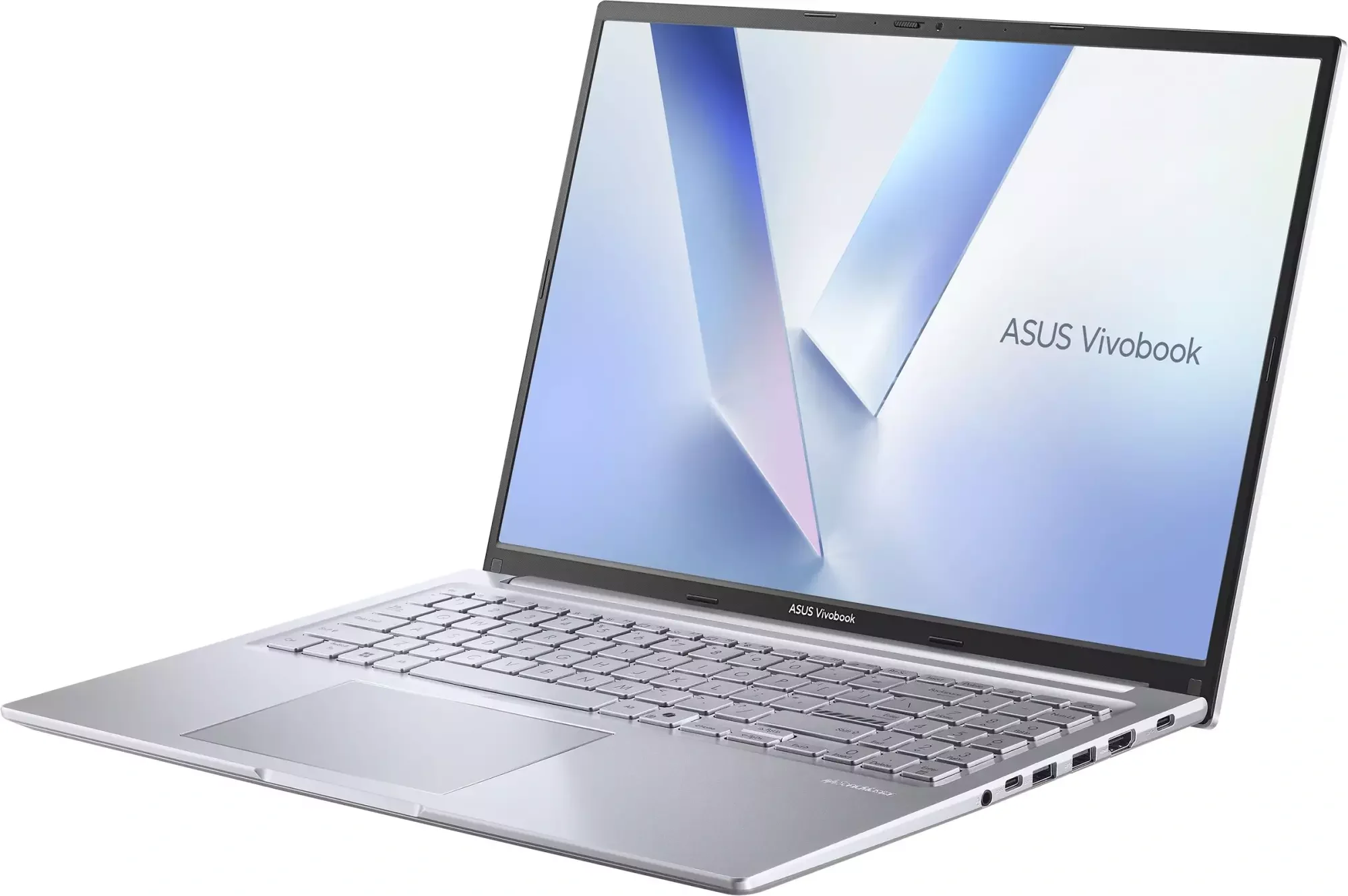 Ноутбук Asus VivoBook 16 M1605NAQ-MB123 Ryzen 5 150 16Gb SSD512Gb AMD Radeon 660M 16" IPS WUXGA (1920x1200) без ОС silver WiFi BT Cam (90NB1832-M00570