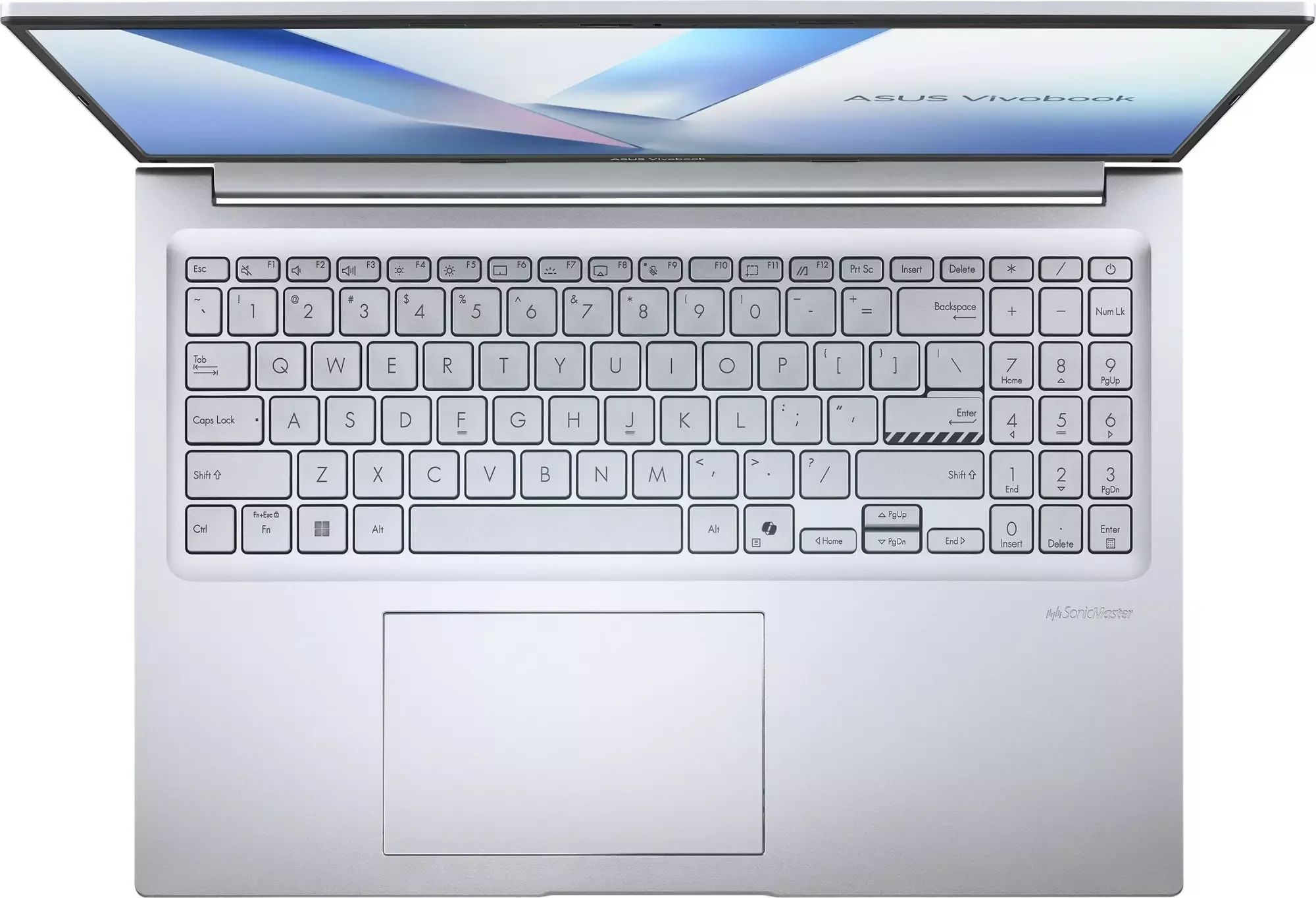 Ноутбук Asus VivoBook 16 M1605NAQ-MB123 Ryzen 5 150 16Gb SSD512Gb AMD Radeon 660M 16" IPS WUXGA (1920x1200) без ОС silver WiFi BT Cam (90NB1832-M00570