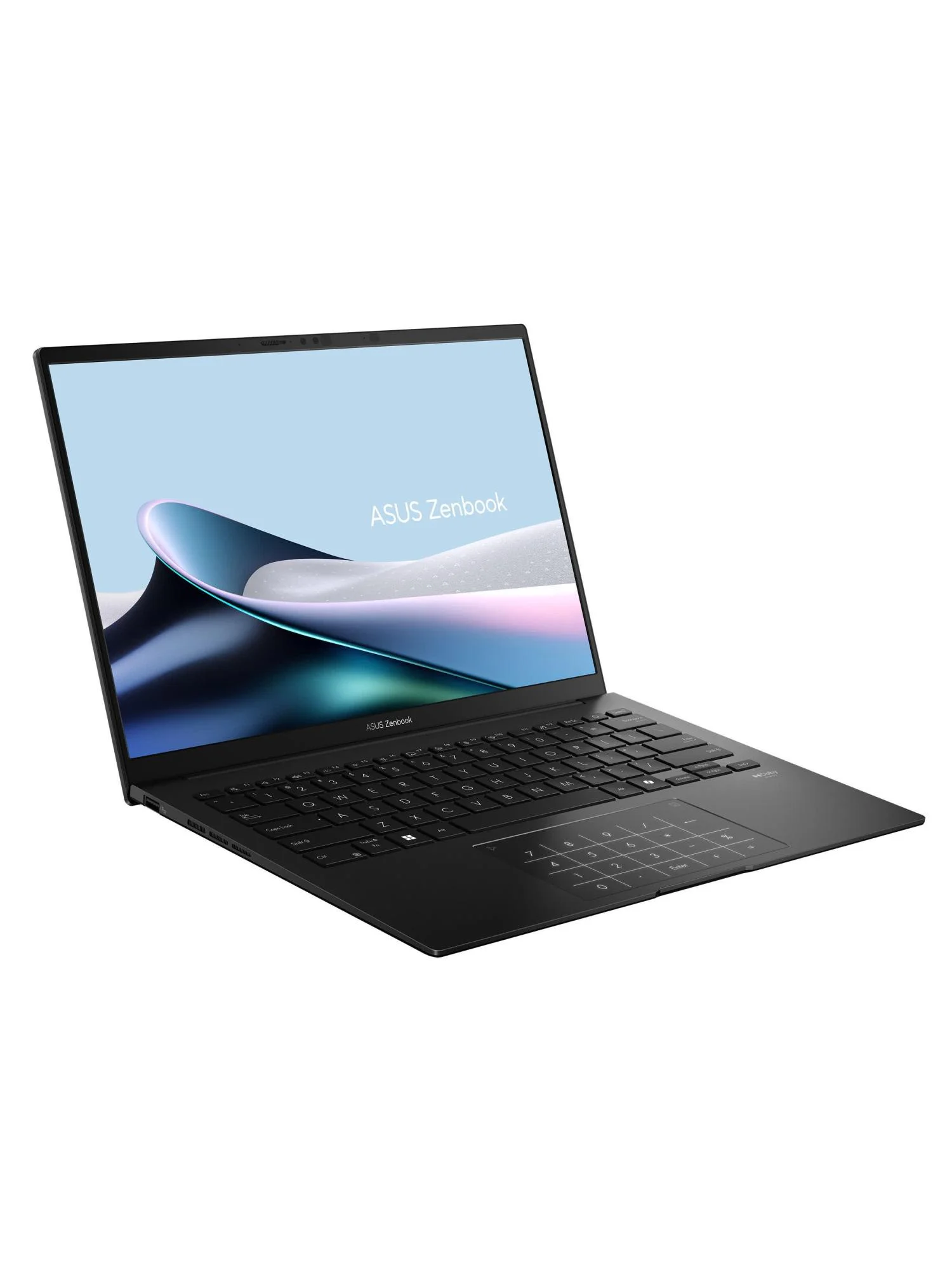 Ноутбук Asus Zenbook 14 UM3406GA-QD130 Ryzen AI 5 430 32Gb SSD512Gb AMD Radeon 840M 14" OLED WUXGA (1920x1200) без ОС black WiFi BT Cam Bag (90NB17R1-