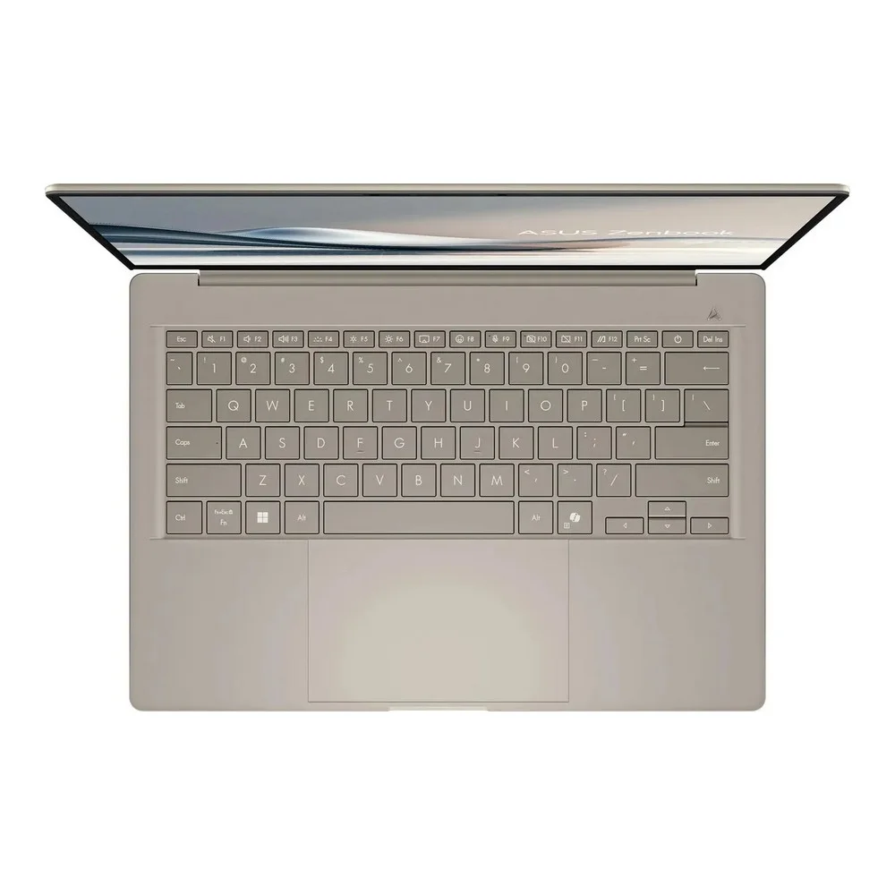 Ноутбук Asus Zenbook 14 UX3407QA-QD197W Snapdragon X X1-26-100 16Gb SSD512Gb Qualcomm Adreno 14" OLED WUXGA (1920x1200) Windows 11 Home beige WiFi BT