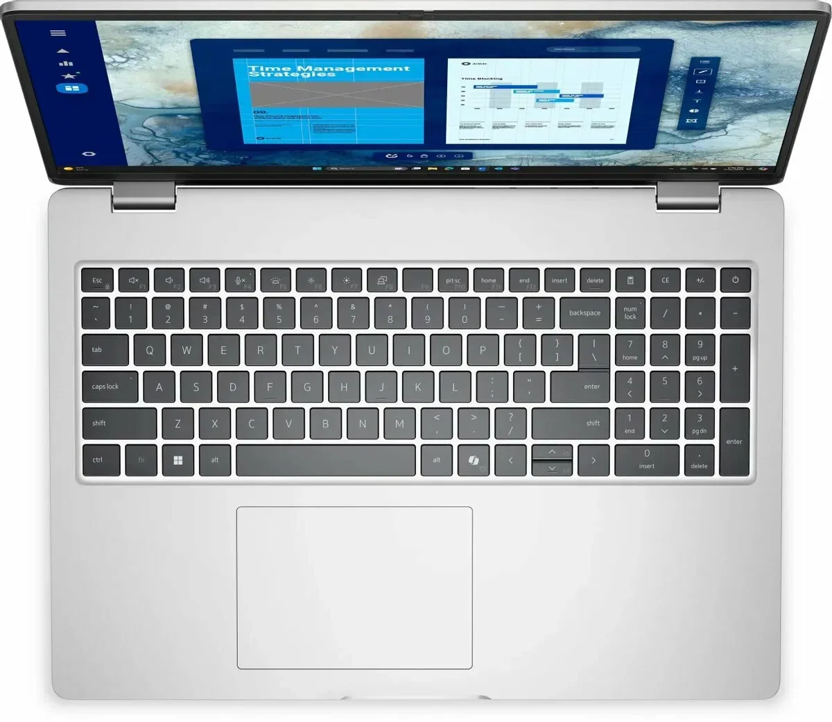 Ноутбук Dell Pro 16 Core Ultra 5 235U 16Gb SSD512Gb Intel Graphics 16" IPS FHD+ (1920x1200) Linux silver WiFi BT Cam (PRO16-5653)