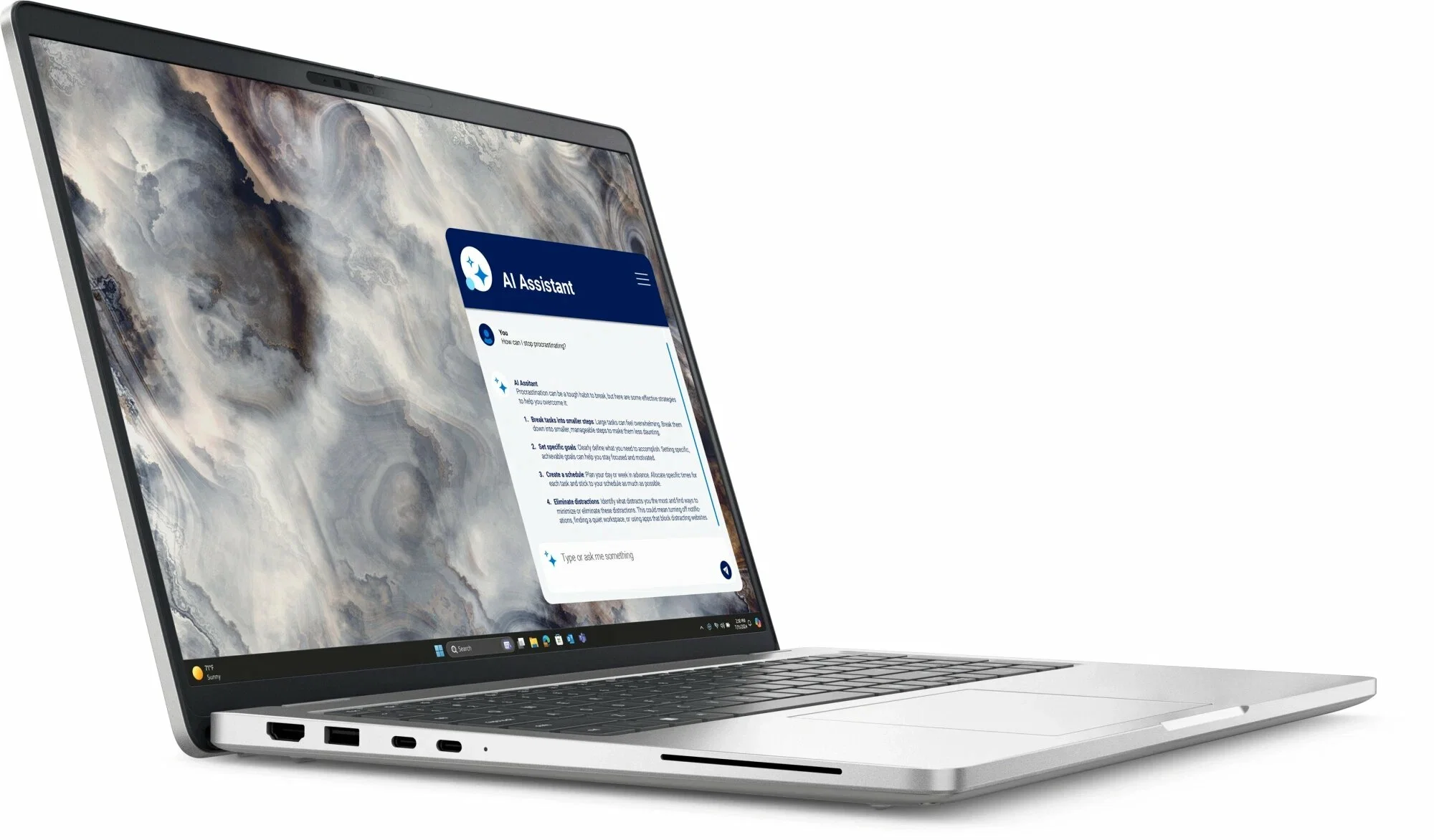 Ноутбук Dell Pro 16 Plus Core Ultra 5 235U 16Gb SSD512Gb Intel Graphics 16" IPS FHD+ (1920x1200) Linux grey WiFi BT Cam (PRO14PL-5658)