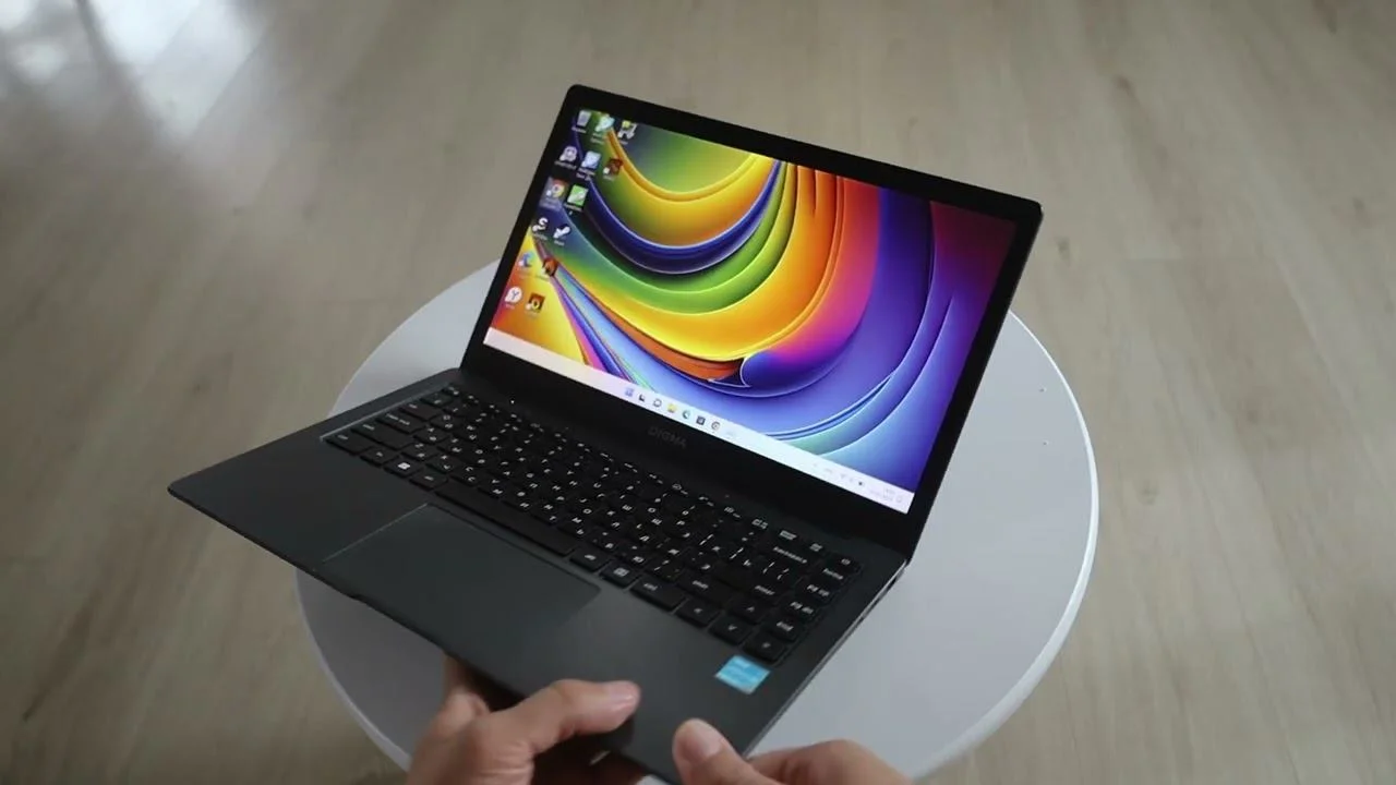 Ноутбук Digma EVE P4850 Pentium N5030 8Gb SSD256Gb Intel UHD Graphics 605 14" IPS FHD (1920x1080) Windows 11 Pro dk.grey WiFi BT Cam 4800mAh (DN14N5-8