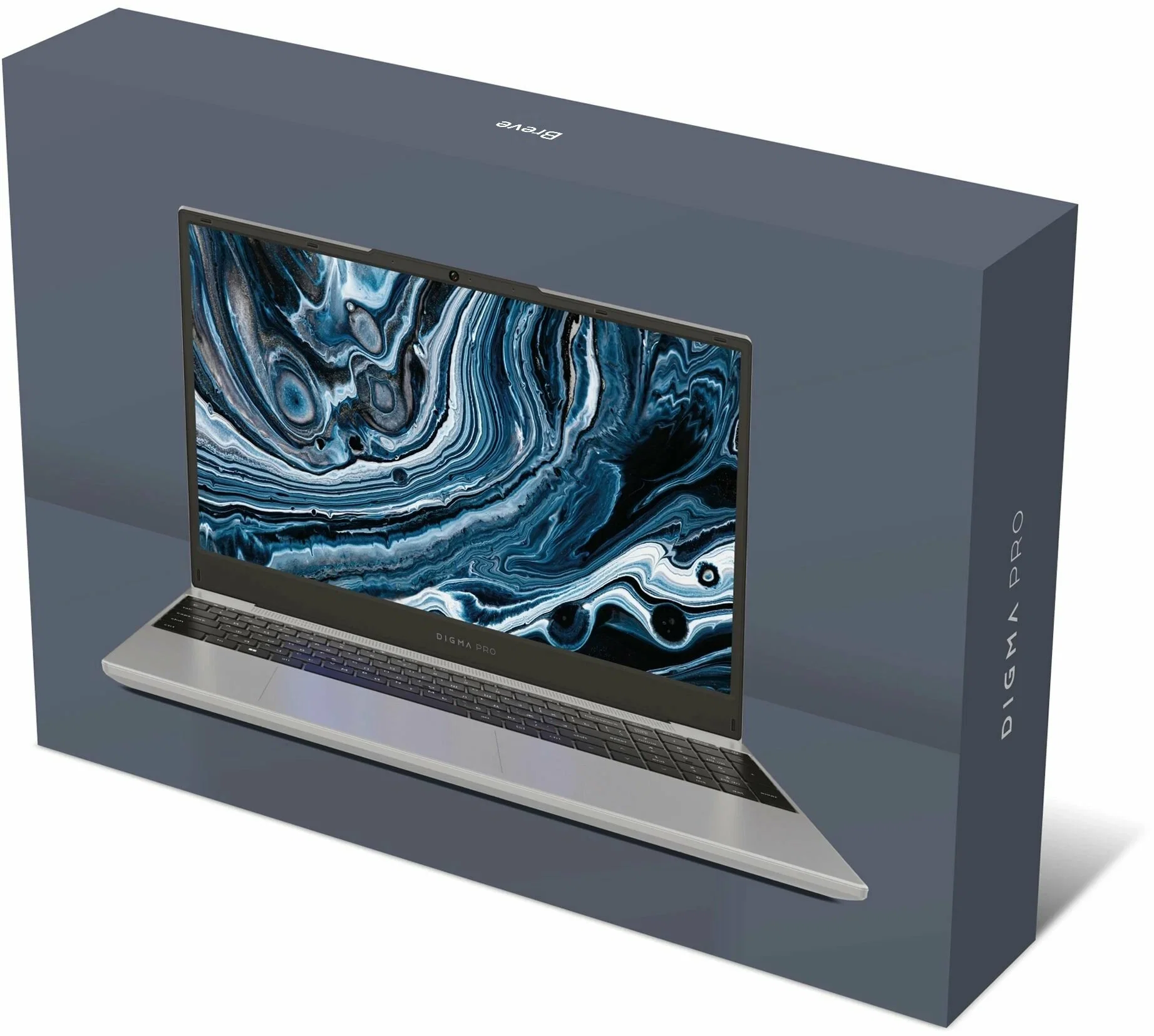 Ноутбук Digma Pro Breve Ryzen 5 7430U 16Gb SSD512Gb AMD Radeon Graphics 15.6" IPS FHD (1920x1080) Windows 11 Pro silver WiFi BT Cam 4500mAh (DN15R5-AD