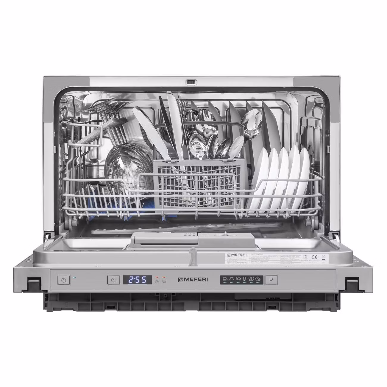 Встраиваемая посудомоечная машина Meferi MDW4563 COMPACT POWER